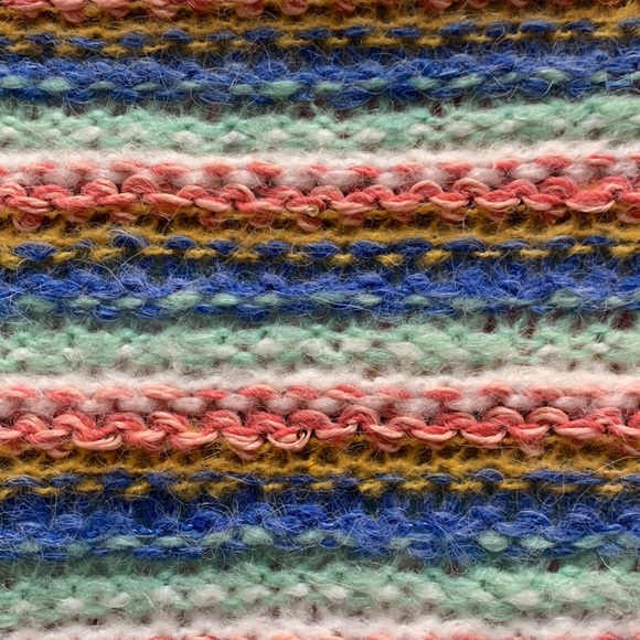 Leandra Medina x Mango multicolor sweater - Picture 3 of 9